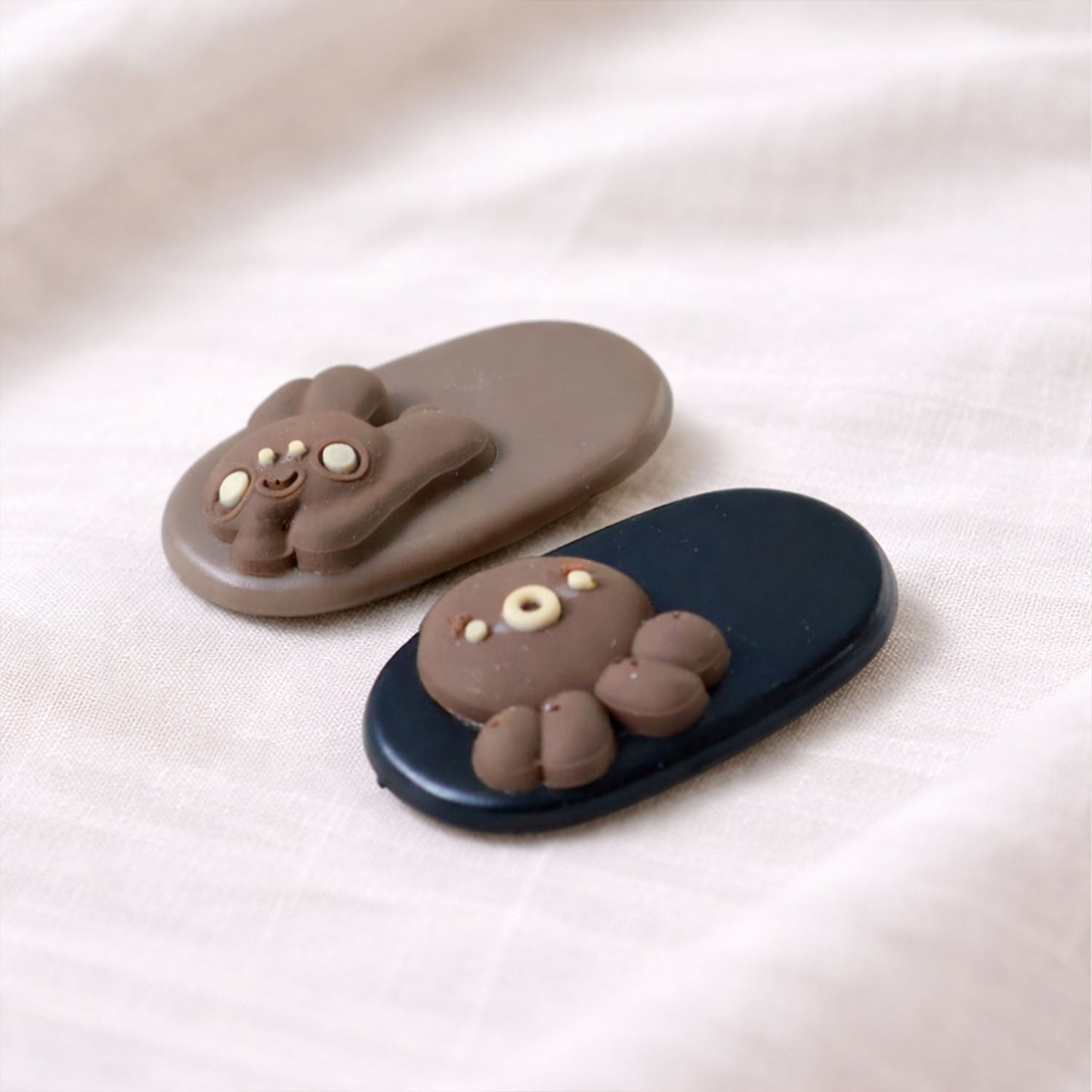Cute Cartoon Bear Hair Clips for Girls - 4 Pc Set - Happy Price - Image 6