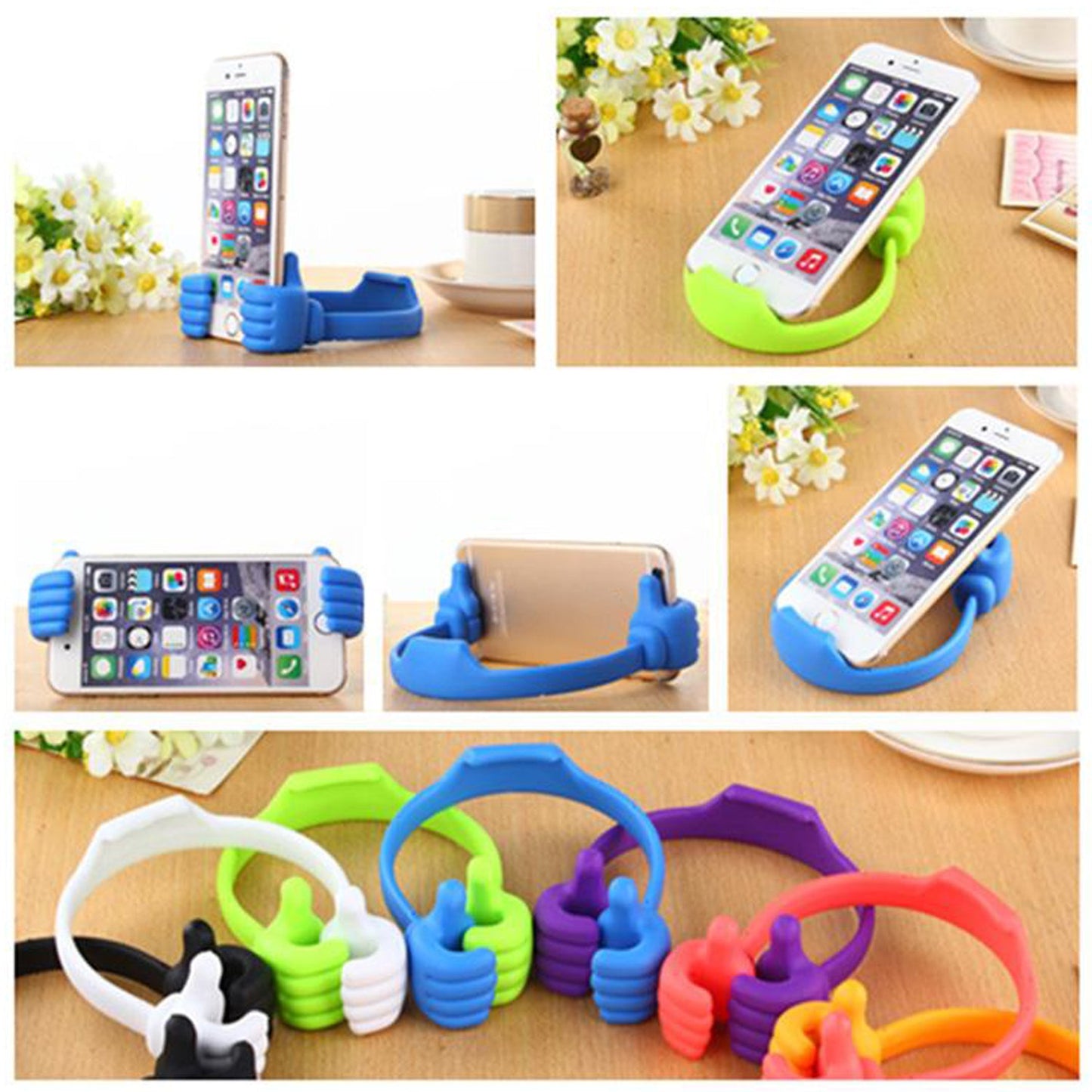 Hand Shape Mobile Stand Used In All Kinds Of Places Including Household And Offices As A Mobile Supporting Stand (1 Pc  With Color Box) - Happy Price - Image 5