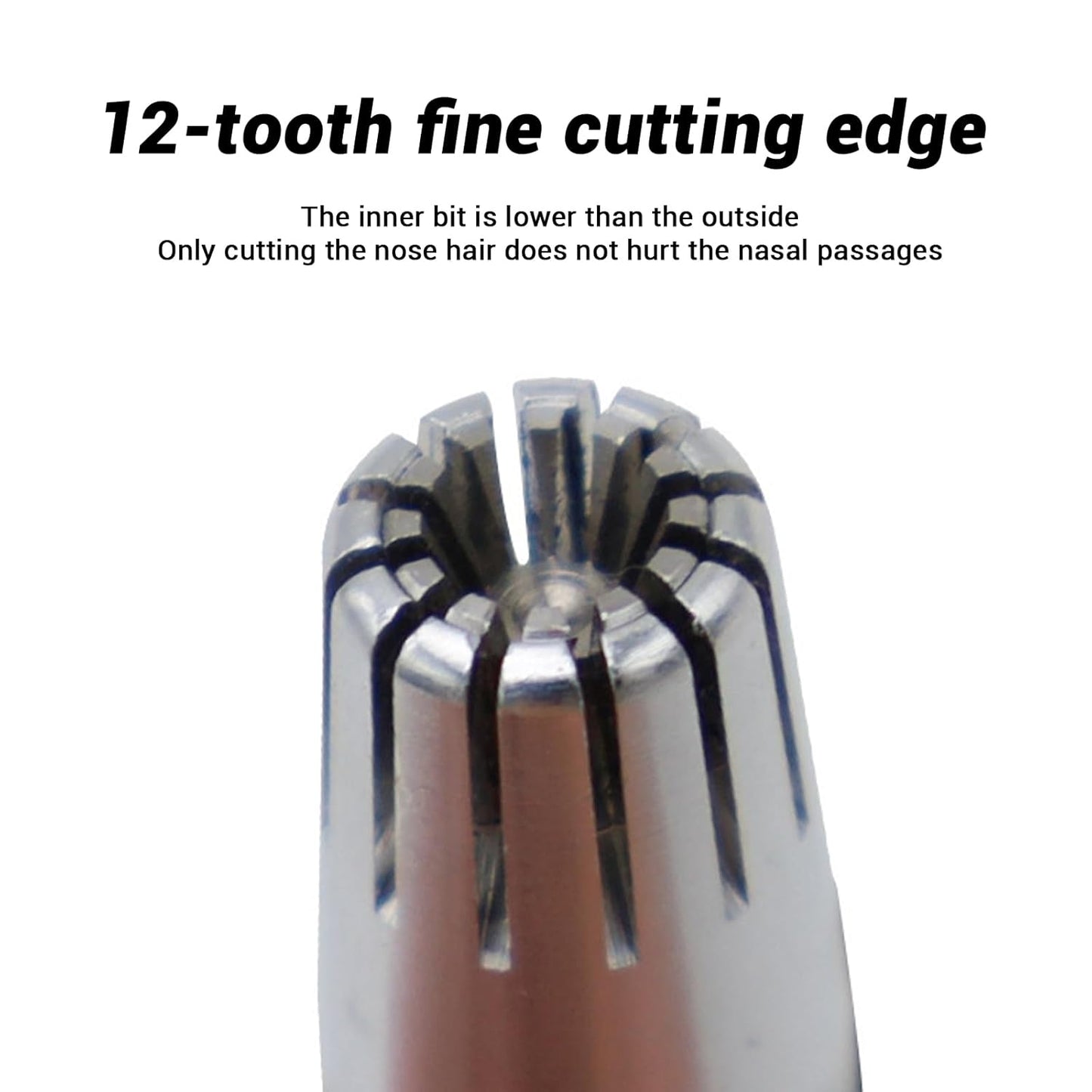 Stainless Steel Painless Nose Hair Remover (1 Pc) - Happy Price - Image 4