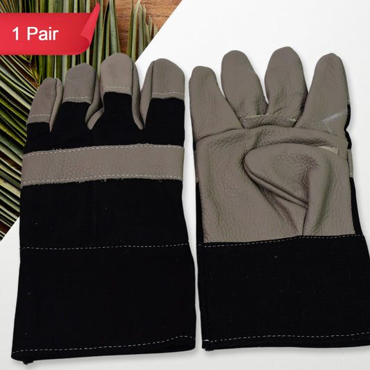 Gloves Gardening Gloves For Men Women Leather Gloves Heavy Duty Gloves (1 Pair) - Happy Price - Image 1