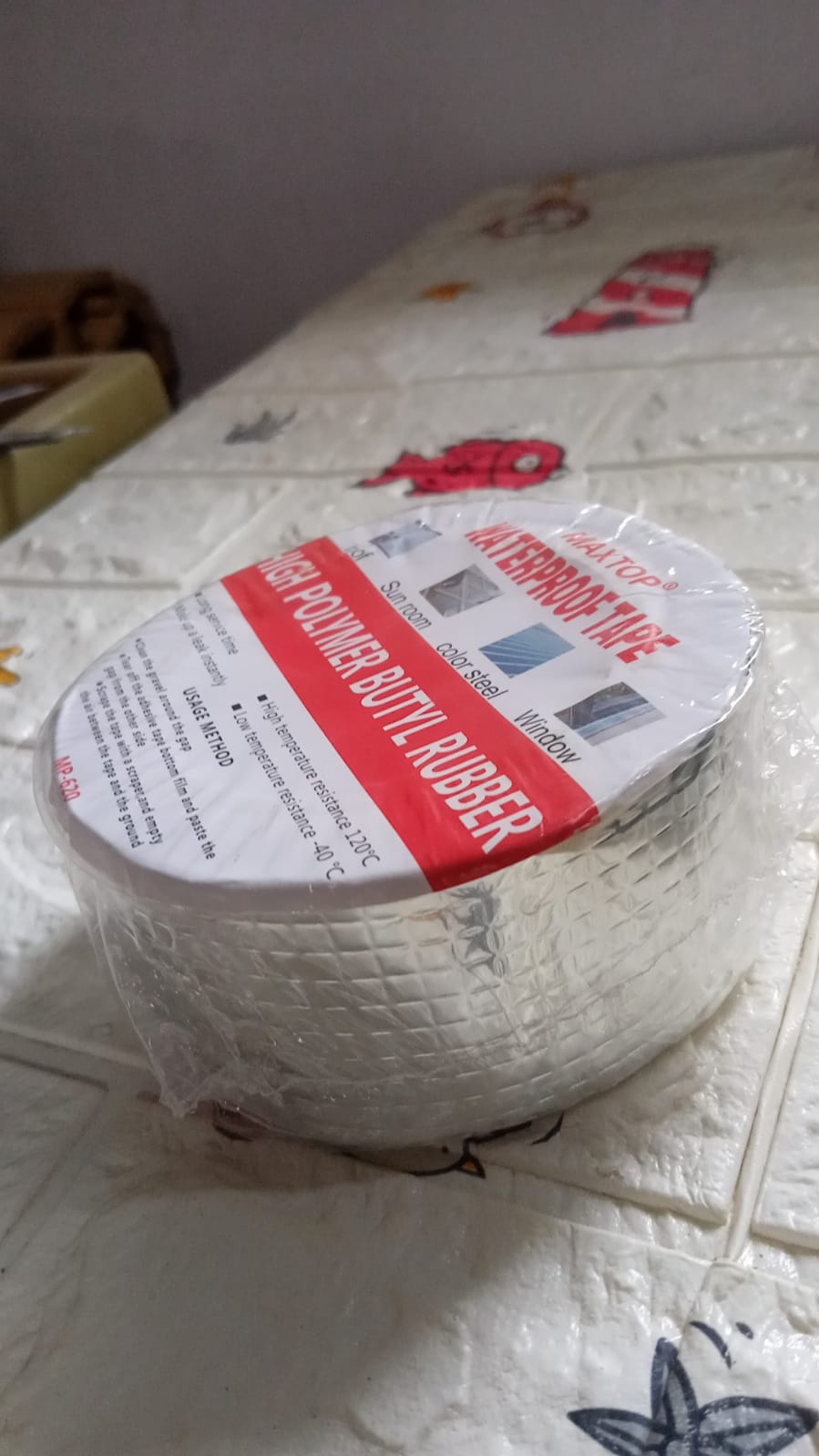 0.9mm High-Temperature Aluminium Foil Tape for Insulation & Sealing - Happy Price - Image 6