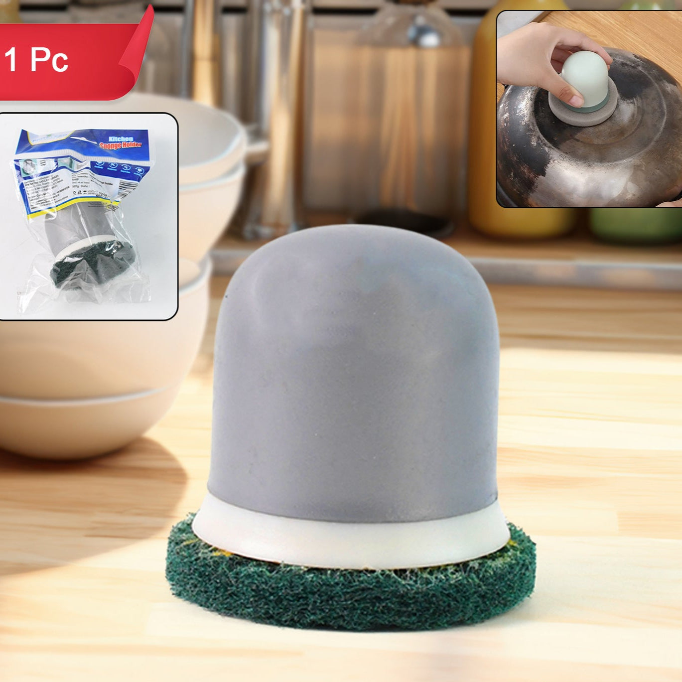 Pro Clean Heavy-duty Kitchen Scrubber (1 Pc) - Happy Price - Image 1