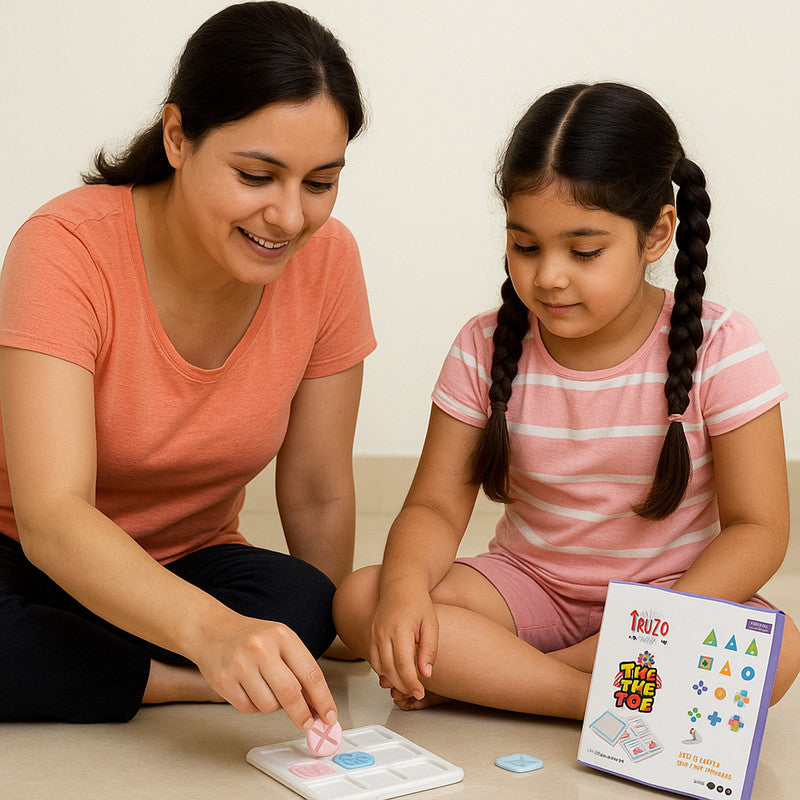 Classic Tic Tac Toe Strategy Board Game - 1 Set for Kids & Adults - Happy Price - Image 6