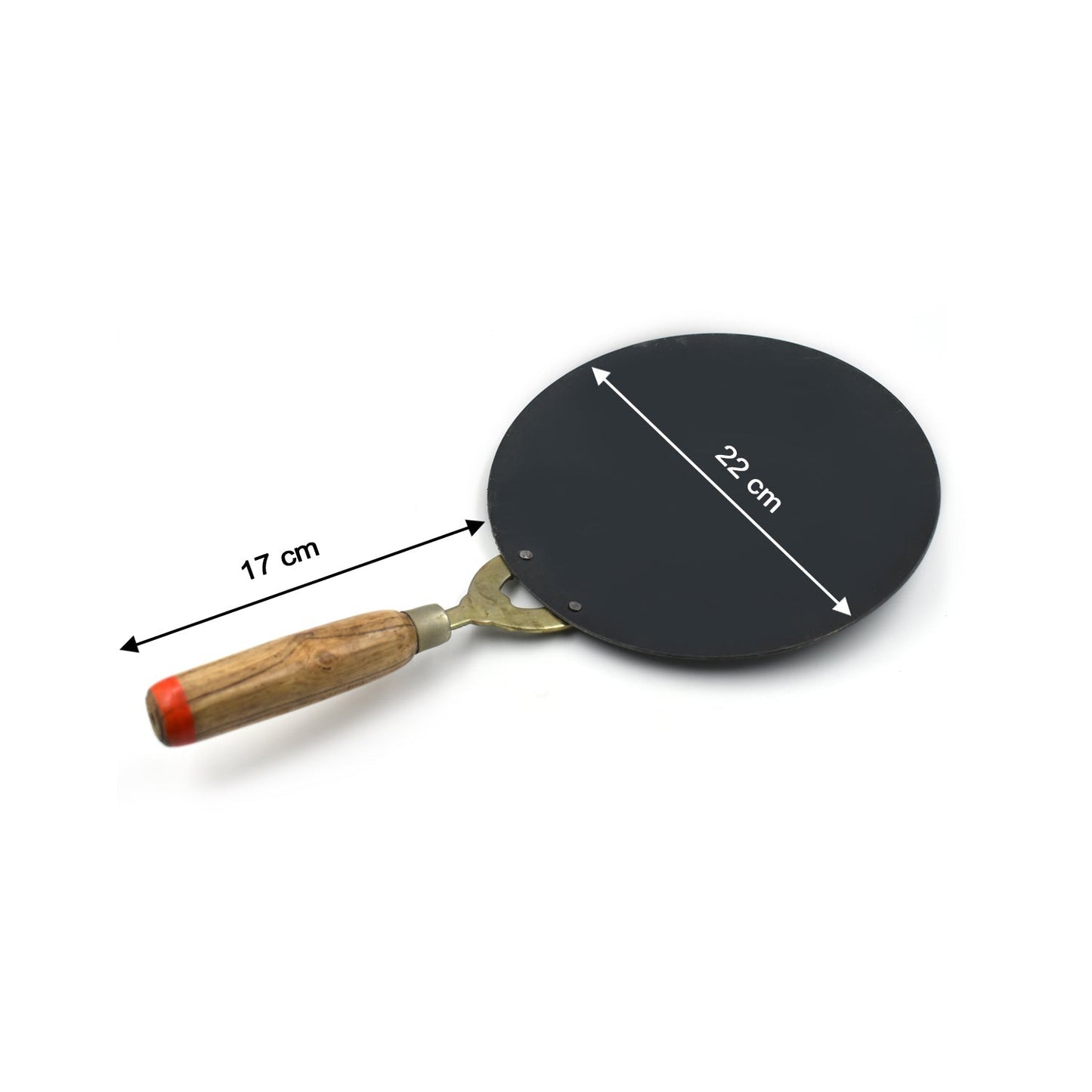 Wooden Handle Roti Tawa Used In All Household And Kitchen Purposes For Making Rotis And Parathas Etc. - Happy Price - Image 3