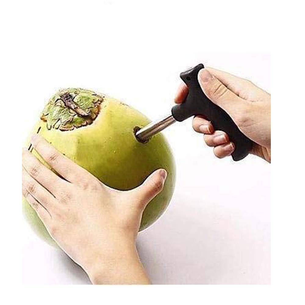 Premium Quality Stainless Steel Coconut Opener Tooldriller With Comfortable Grip - Happy Price - Image 1