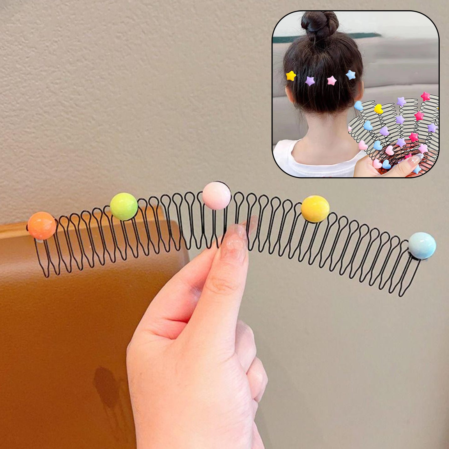 Cartoon Clip For Kids Girls Curly Hair Tidying Comb Hair Accessory For Women (1 Pc) - Happy Price - Image 2