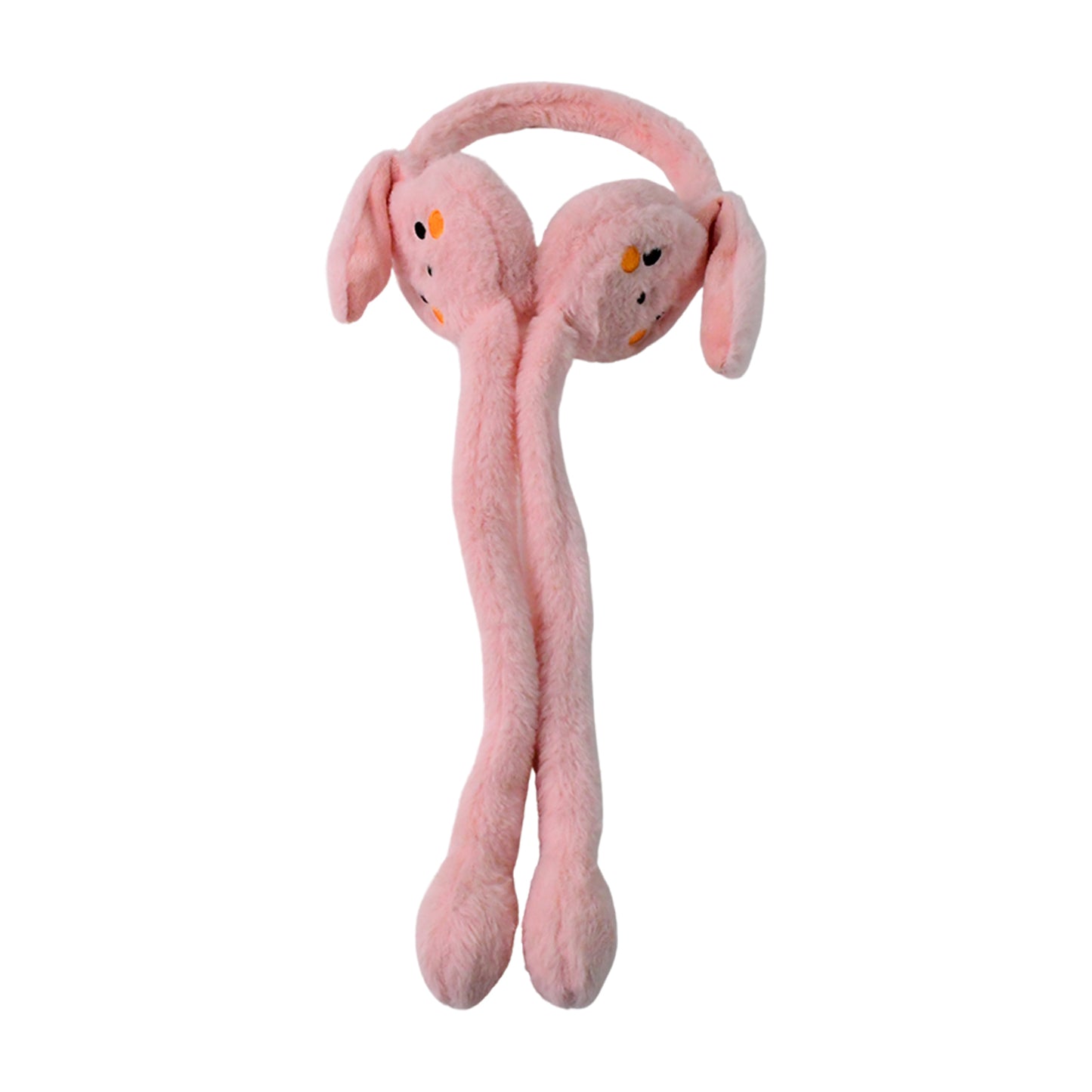 Cute Jumping Rabbit Ear Plush Earmuffs (1 Pc) - Warm Winter Ear Protection - Happy Price - Image 2