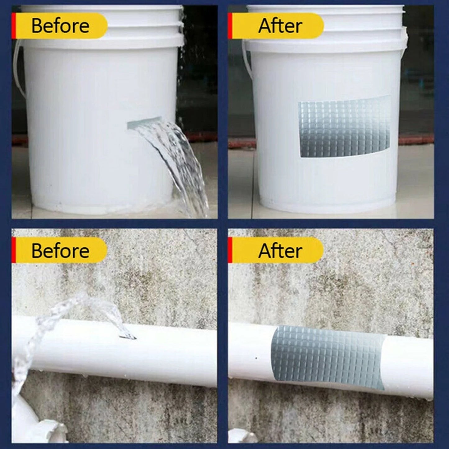 0.9mm High-Temperature Aluminium Foil Tape for Insulation & Sealing - Happy Price - Image 3