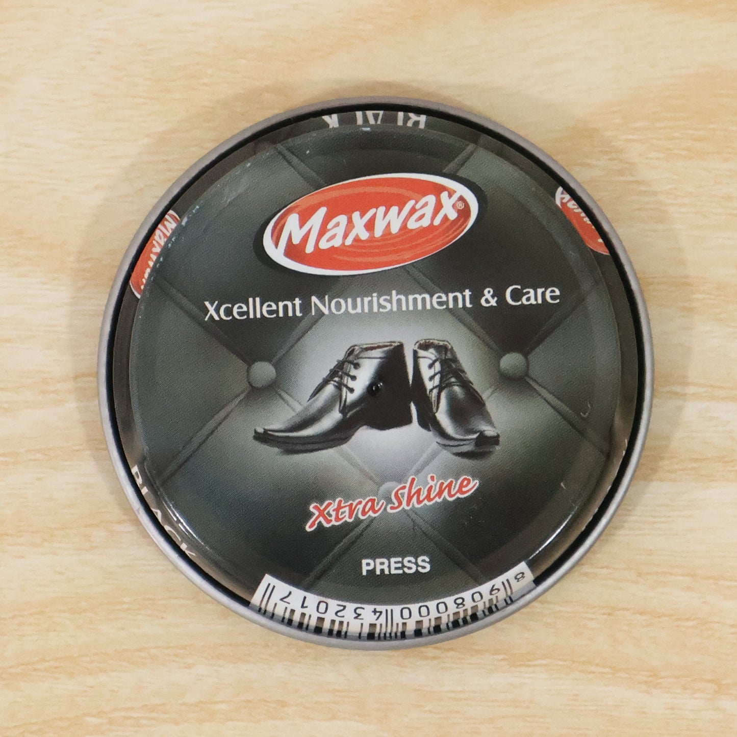 Maxwax Black Shoe Polish Cream (1 Pc 40 Gm)