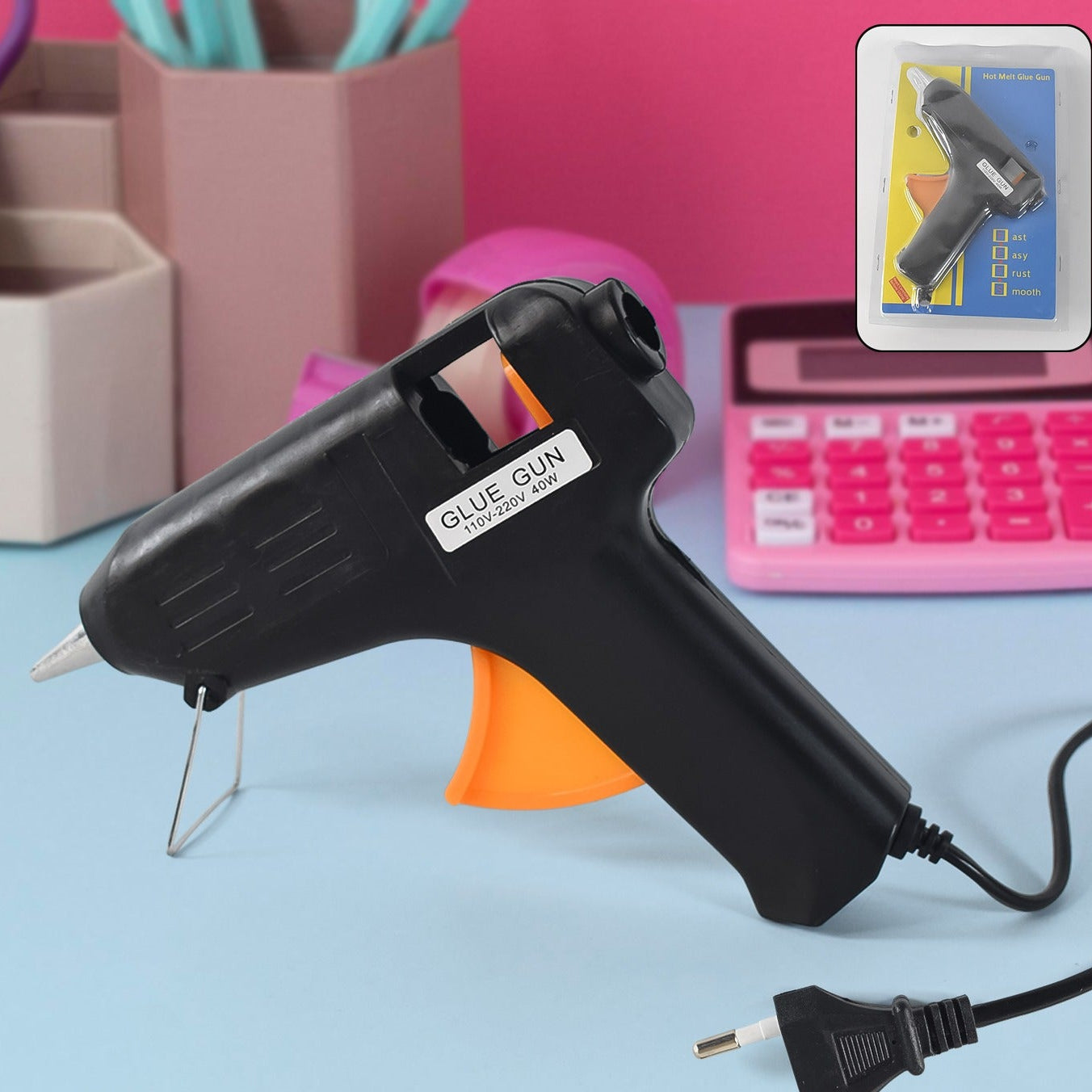 HappyPrice 40W Hot Melt Glue Gun for Crafts & Repairs - Happy Price - Image 1