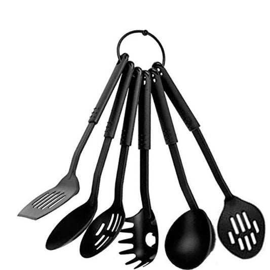 6-Piece Heat-Resistant Kitchen Utensil Set for Non-Stick Cookware - Happy Price - Image 1