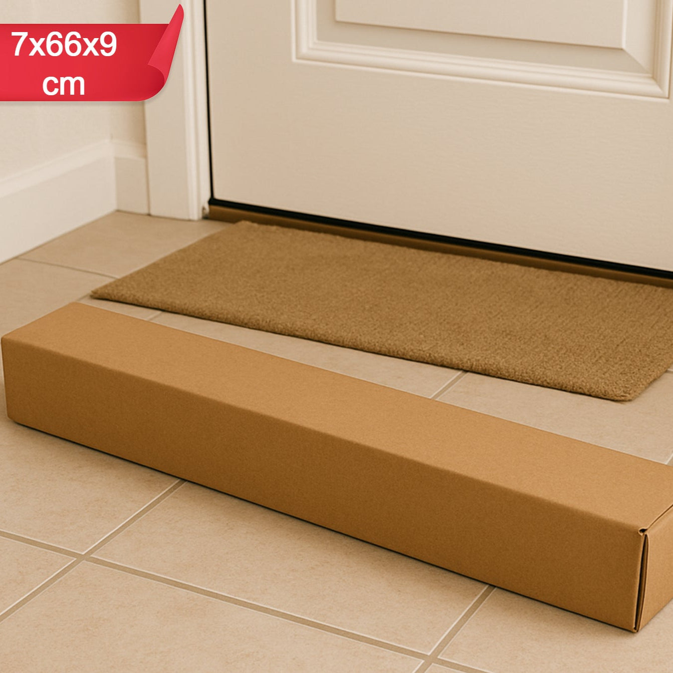 Heavy-duty Brown Box For Product Packing (7x66x9 Cm  1 Pc) - Happy Price - Image 1