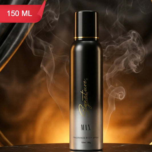 Signature Premium Max Body Spray for Men, 150 ML - Bold & Intense Fragrance - Great Price - Image 1
