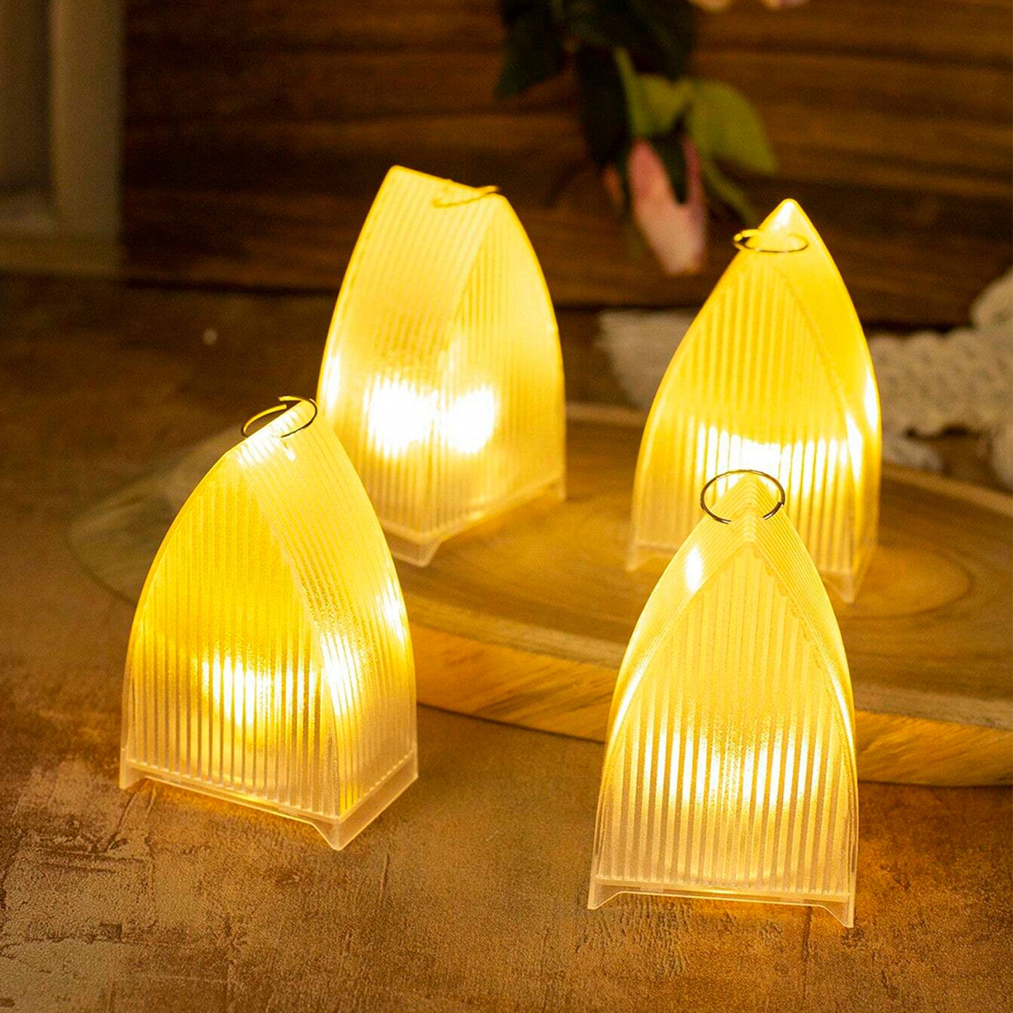 24 Pcs Transparent LED Candle Lights - Flameless Battery Operated Decorative Tealights - Happy Price - Image 6