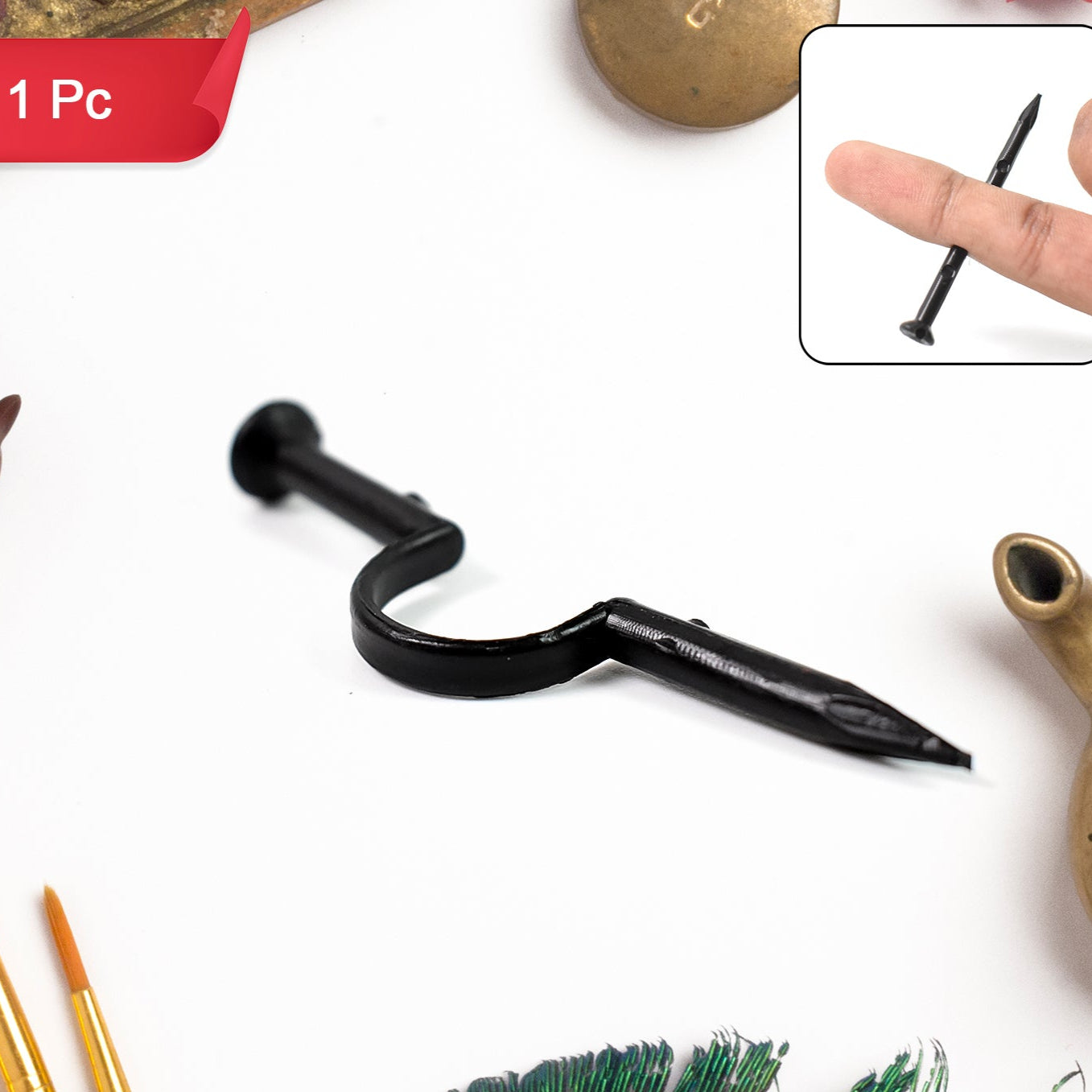 Plastic Magic Nail Toy Prank Magic Fake (1 Pc) - Happy Price - Image 1