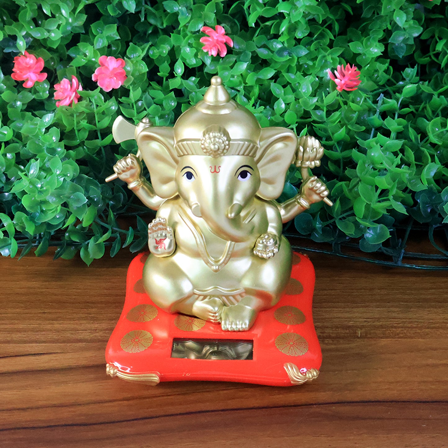 Large Lord Ganesha Idol with Solar Base - 1 Pc - Happy Price - Image 4