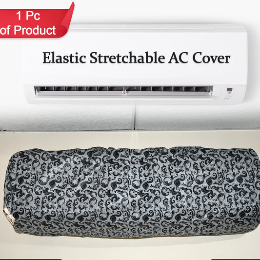 Stretchable Ac Cover Protection From Dusts Insects And Corrosion  Winter Friendly Cover - Happy Price - Image 1