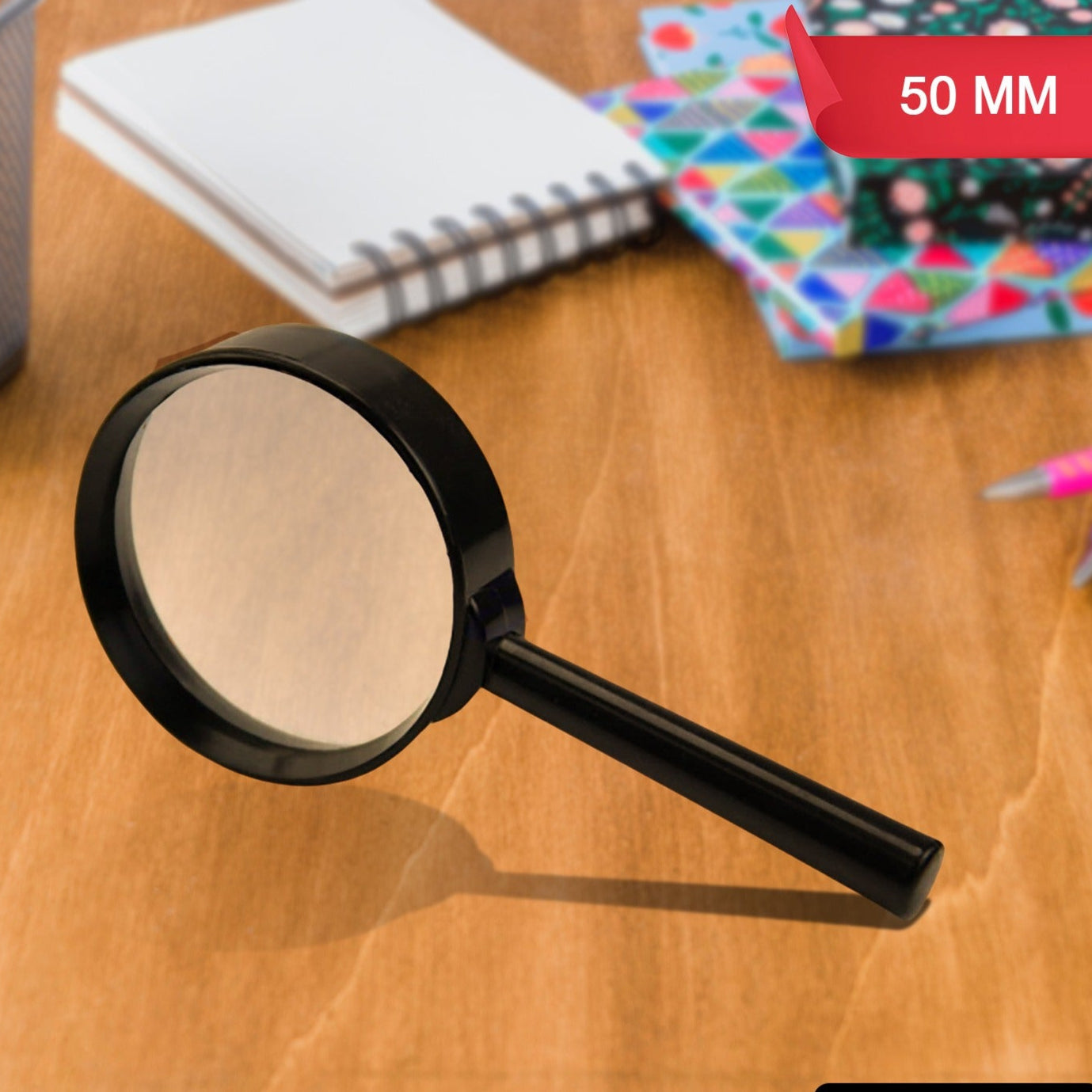 50mm Glass Magnifying Lens for Reading - Clear Vision Aid– greatprice.in