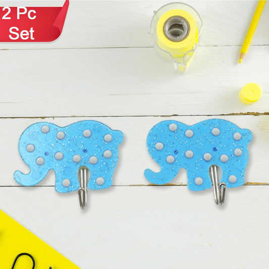 Multipurpose Strong Hook Self-adhesive Hooks For Wall Heavy Plastic Hook Sticky Hook Household For Home  Decorative Hooks Bathroom  All Type Wall Use Hook  Suitable For Bathroom Kitchen Office - Happy Price - Image 1
