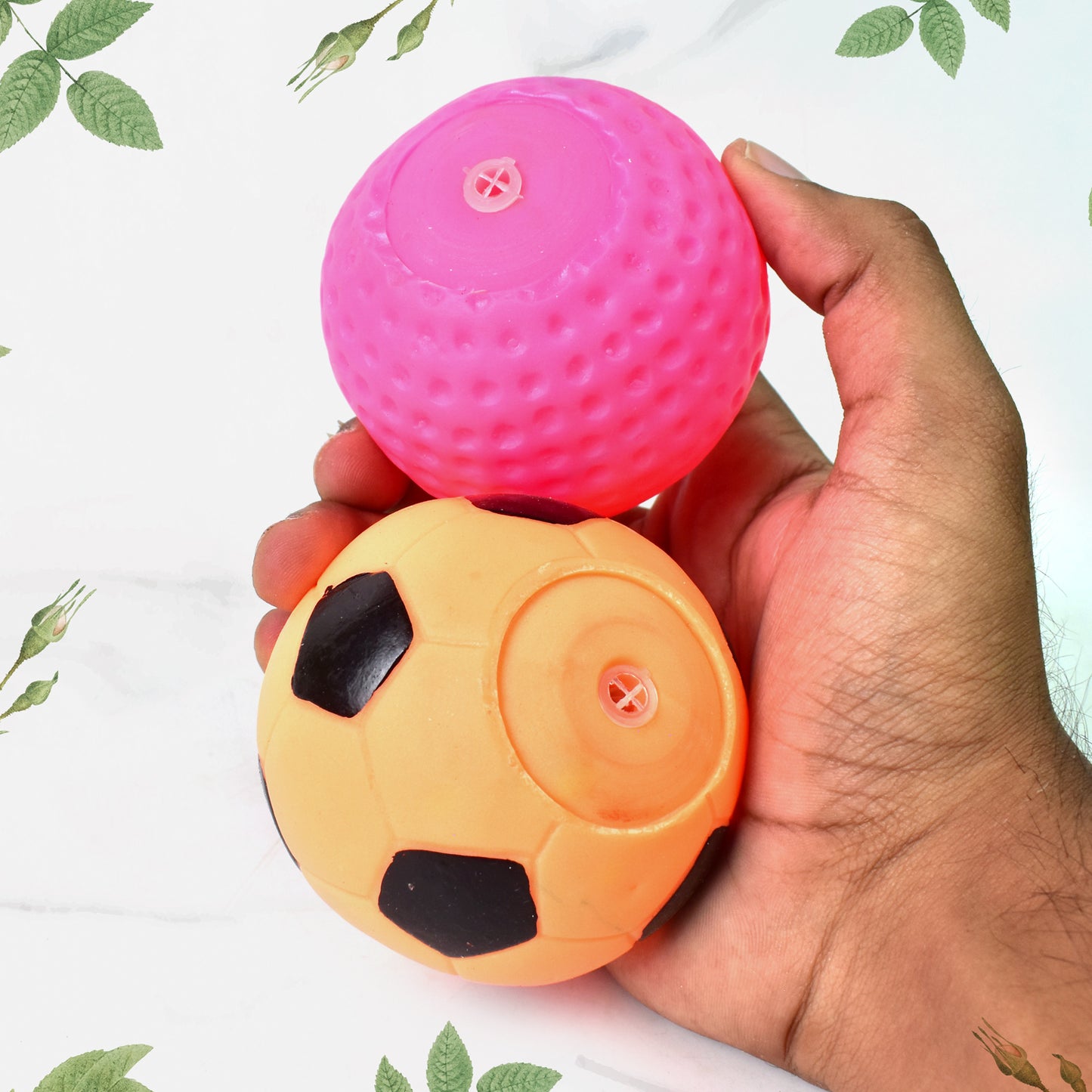 Sports Squeeze Ball Toy Set Of 3 Soft Balls For Kidstoy For Kids - Happy Price - Image 3