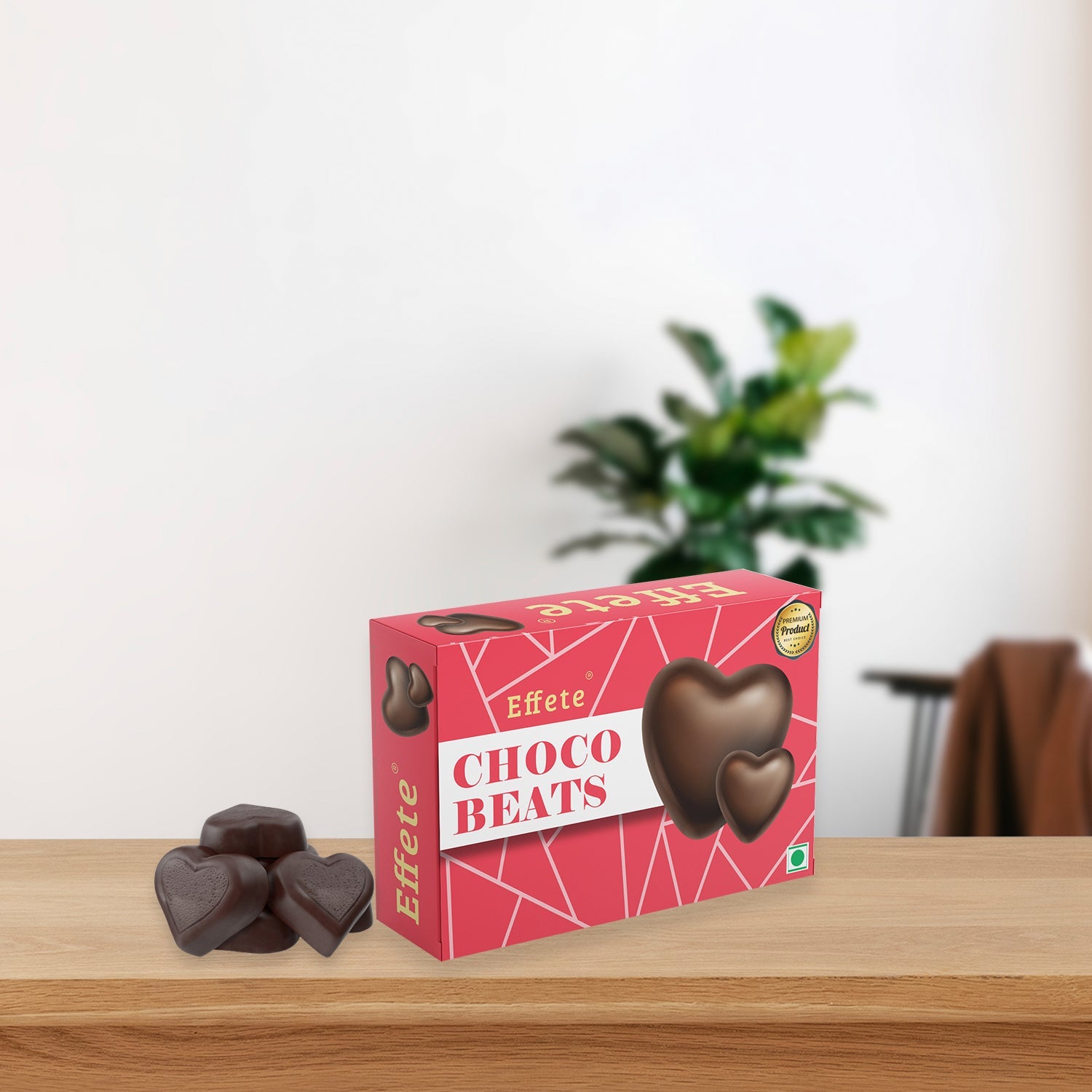 Choco Beats Heart Shape Assorted Chocolates - 1 Pc - Happy Price - Image 1