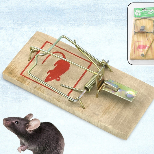 Wooden Mouse Rat Traps (1 Pc) - Happy Price - Image 1