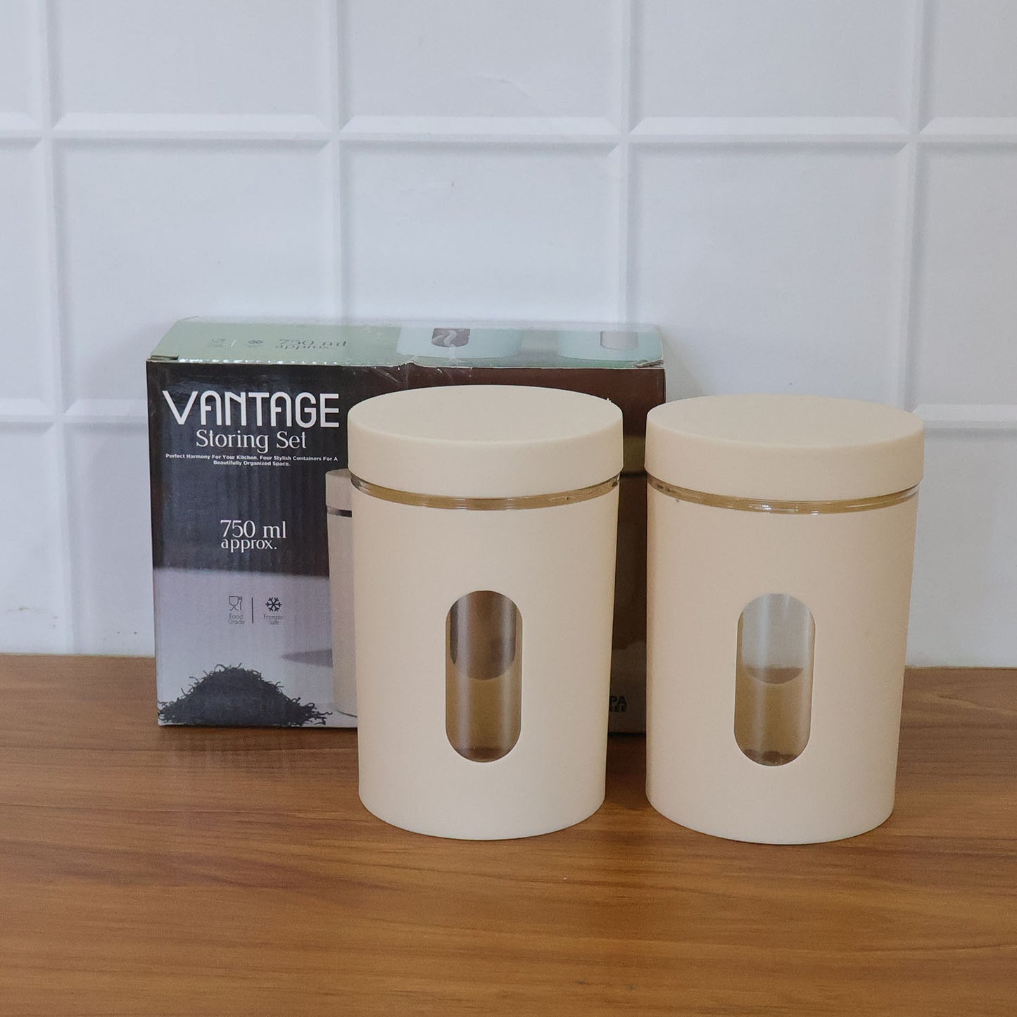 Airtight Kitchen Storage Containers - 2 Pc Set, 750 ML Each - Happy Price - Image 7