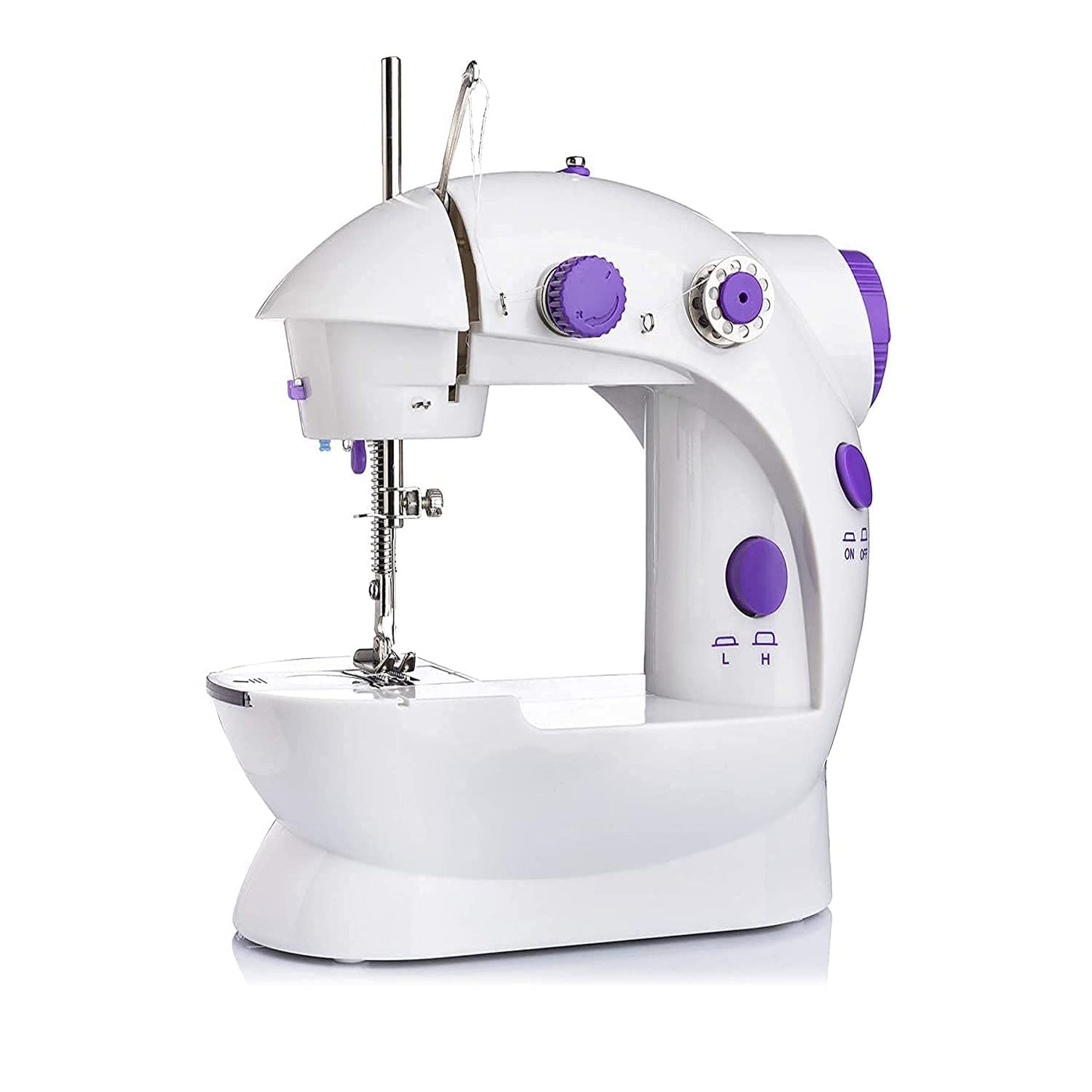 Portable Electric Sewing Machine with Extension Table & Foot Pedal for Home Tailoring - Happy Price - Image 6