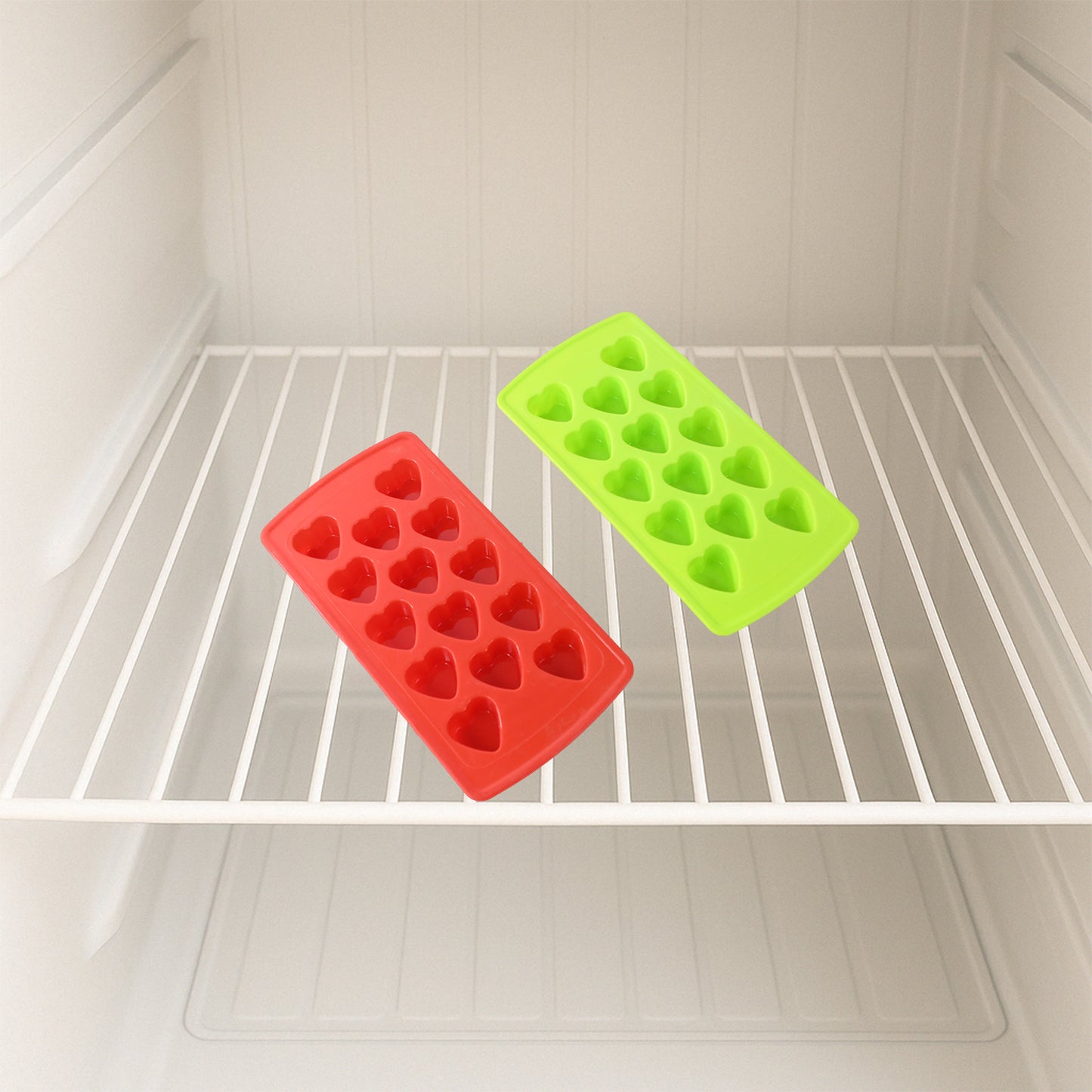Plastic Ice Cube Tray Set (4 Pc) - Happy Price - Image 5