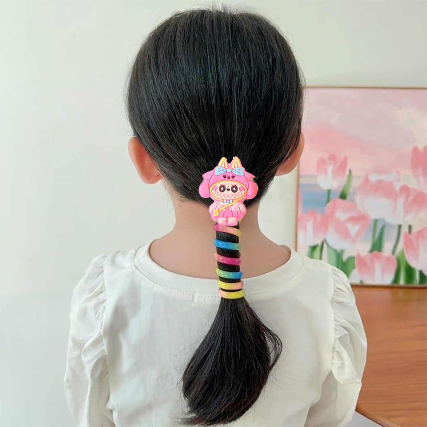 12 Pcs Kids Spiral Hair Braiding Clips - Assorted Cartoon Designs - Happy Price - Image 6