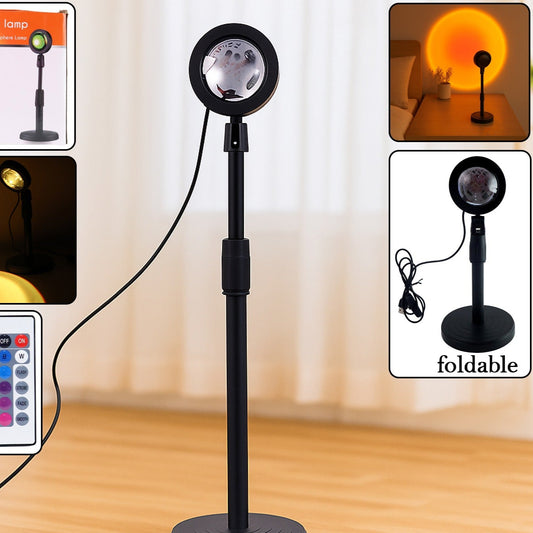 4 Colors Sunset Lamp Sunset Projection Lamp Led Night Lights - Happy Price - Image 1