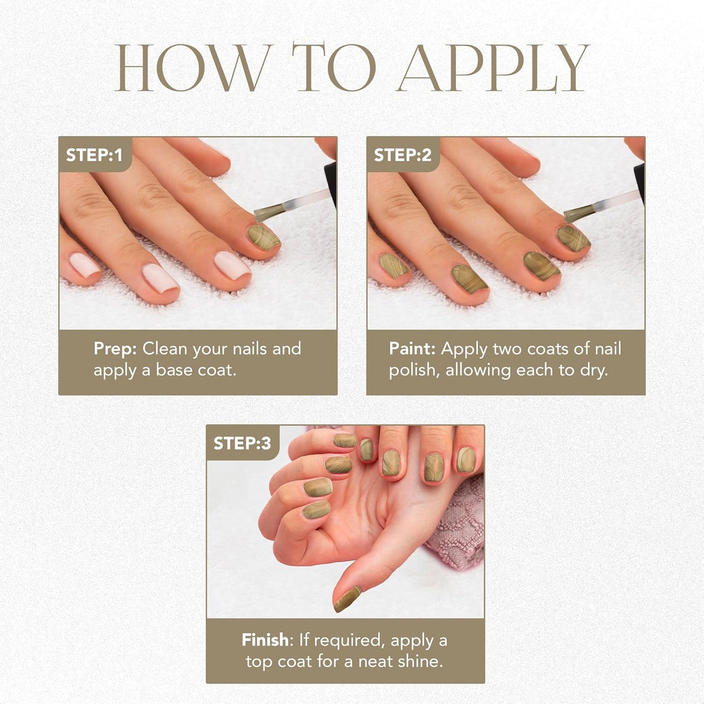 Premium Metallic Gold Nail Polish - 10 ML - Happy Price - Image 4