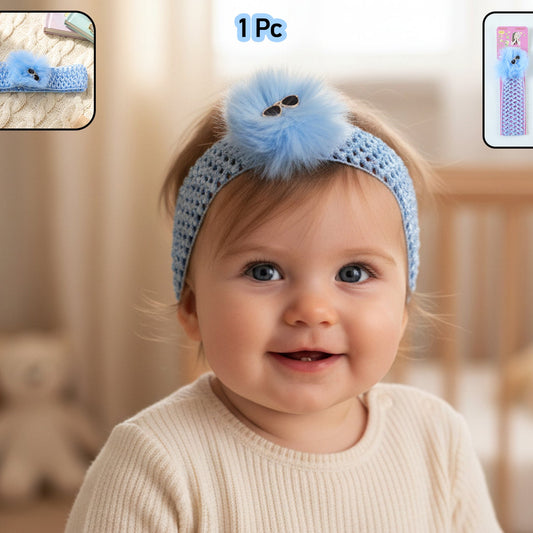 Baby Girls Cute Hair Band With Soft Elastic Stretch Headband (1 Pc)