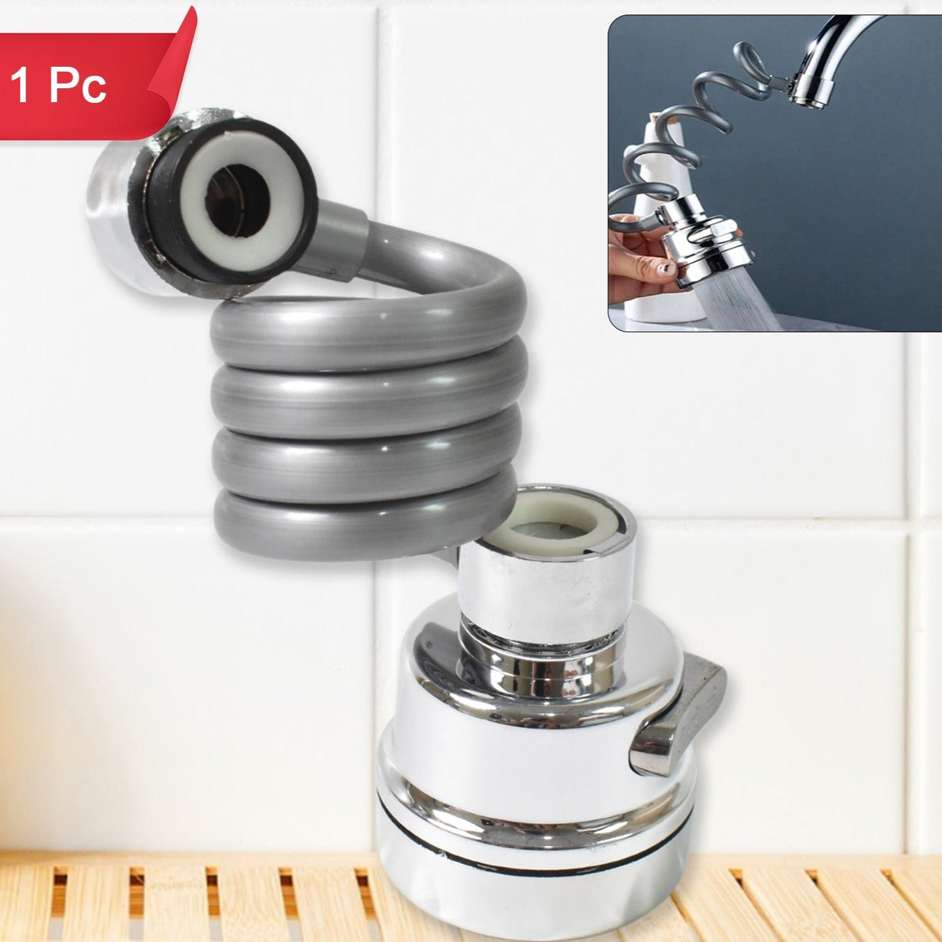 Water Faucet Extender Kitchen Faucet Sprayer Kitchen Sink Accessories Tools (1 Pc) - Happy Price - Image 1