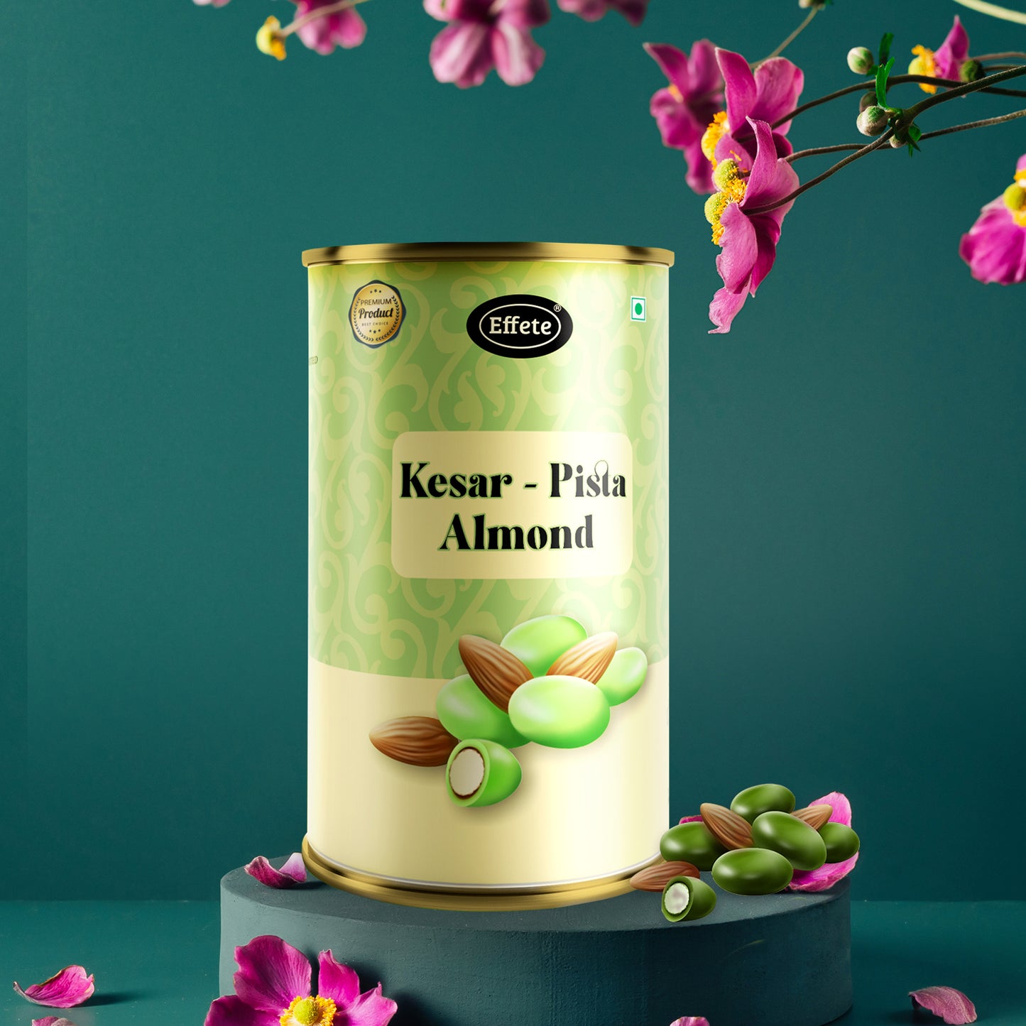 Effete Kesar-pista Almonds Chocolate (96 G) - Happy Price - Image 3