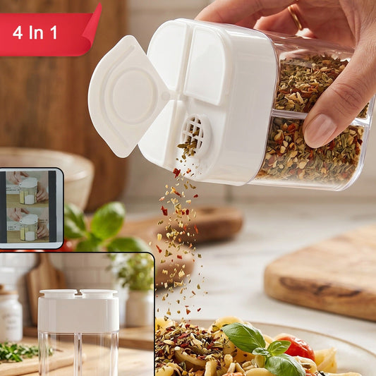 4 Compartment Kitchen Storage Container (1 Pc)
