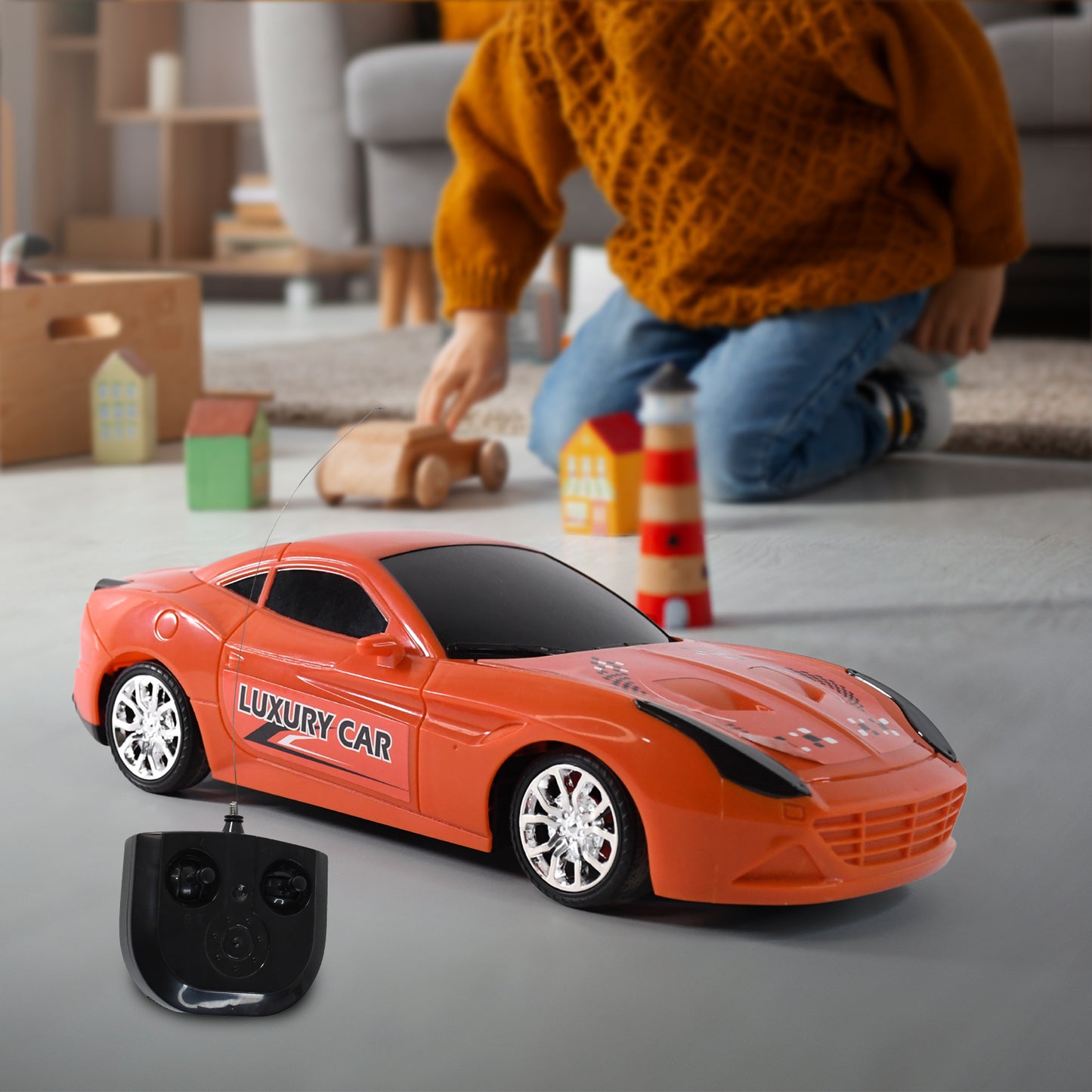 Ttg Luxury Remote Control Sports Car Toy (1 Set) - Happy Price - Image 3