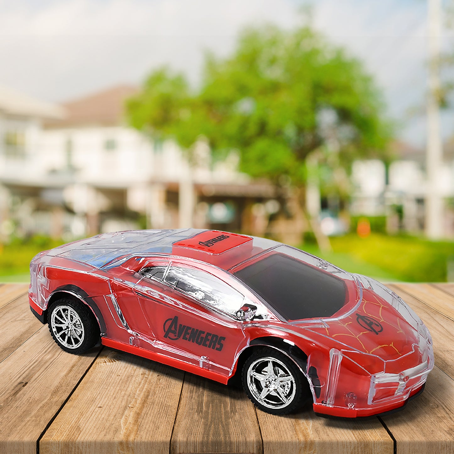 Plastic Remote Control Car Remote Control Racing Car With Two Function Backward And Forward. Handle Design Remote. Best Birthday Gift Birthday Return Gift With Rechargeable Battery For Car - Happy Price - Image 3