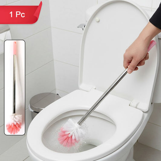 Long Handle Toilet Brush for Deep Cleaning - 1 Pc - Happy Price - Image 1