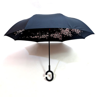 Printed Travel Windproof Umbrella (Reverse Umbrella) - Happy Price - Image 5