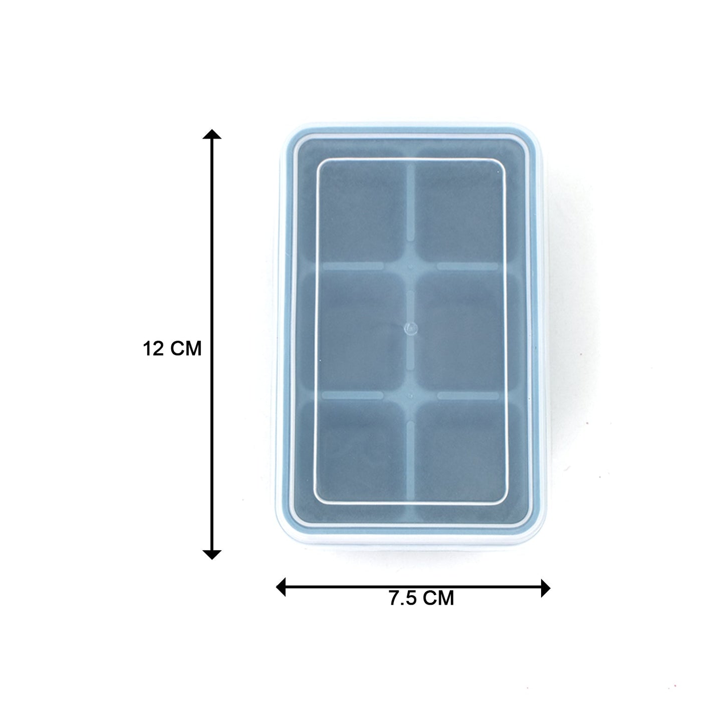 6 Grid Silicone Ice Cube Tray for Home Kitchen - Happy Price - Image 7