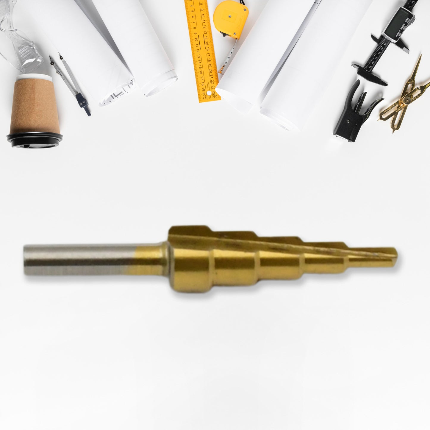 Step Drill Bit For Metal High-speed Steel Step Drill Bit (1 Pc  4-12 Mm) - Happy Price - Image 3