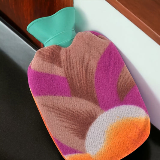 Hot Water Bottle Bag With Cover (1 Pc  Mix Design  Color  250 Ml Approx) - Happy Price - Image 1