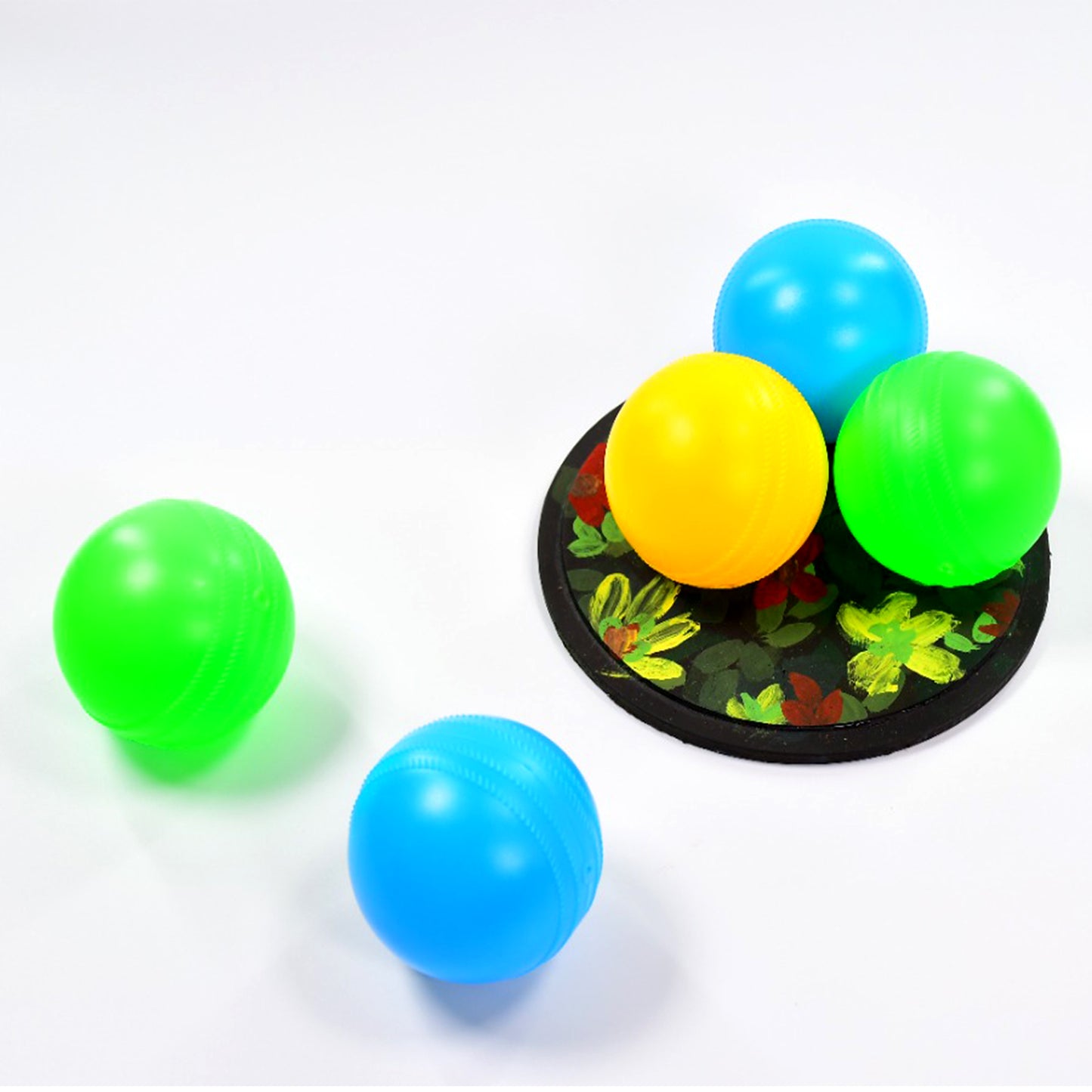 Baby Premium Multicolour Balls For Kids Pool Pitocean Ball Without Sharp Edges Soft Balls For Toddler Play Tents  Tunnels Indoor  Outdoor - Happy Price - Image 4
