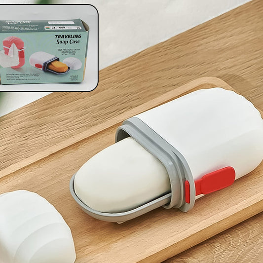 Travel Soap Case with Leak-Proof Seal - Portable & Durable for Home & Outdoors (1 Pc) - Happy Price - Image 1