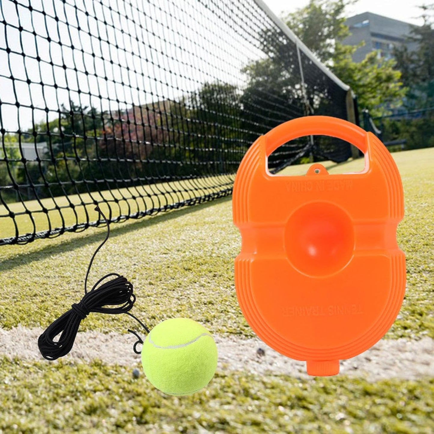 Tennis Trainer Rebound Ball With String Convenient Tennis Training Gear Tennis Practice Device Base For Kids Adults - Happy Price - Image 4