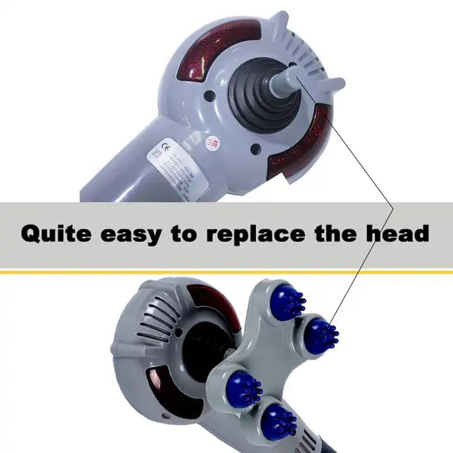 Electric 8 In 1 Full Body Massager Magic Massager (1 Set) - Happy Price - Image 6