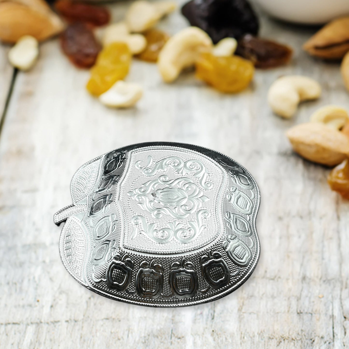 Decorative Mukhwas Serving Tray Serving Mukhwas Plate Fancy Candy Tray Dry Fruit Serving Tray (1 Pc Set) - Happy Price - Image 5