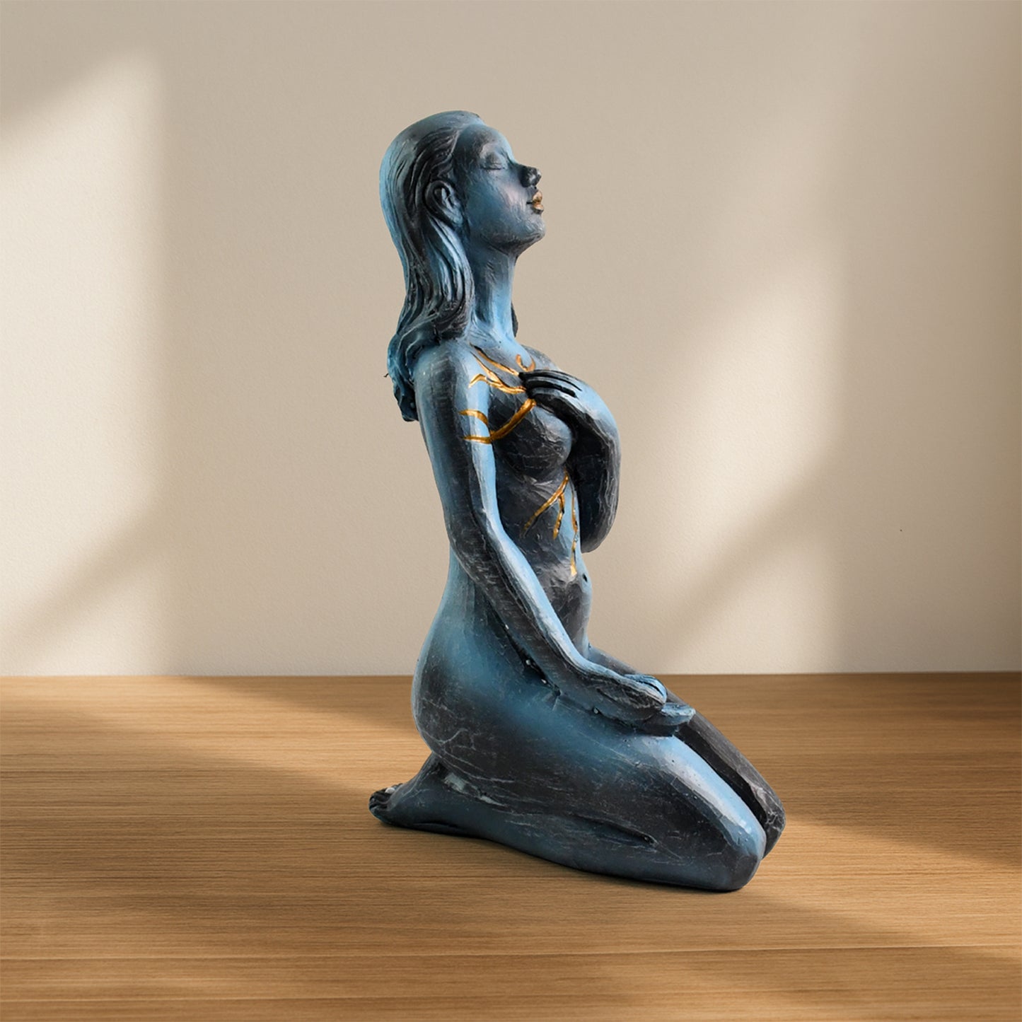 Elegant Resin Kneeling Woman Decorative Statue (1 Pc) - Happy Price - Image 6