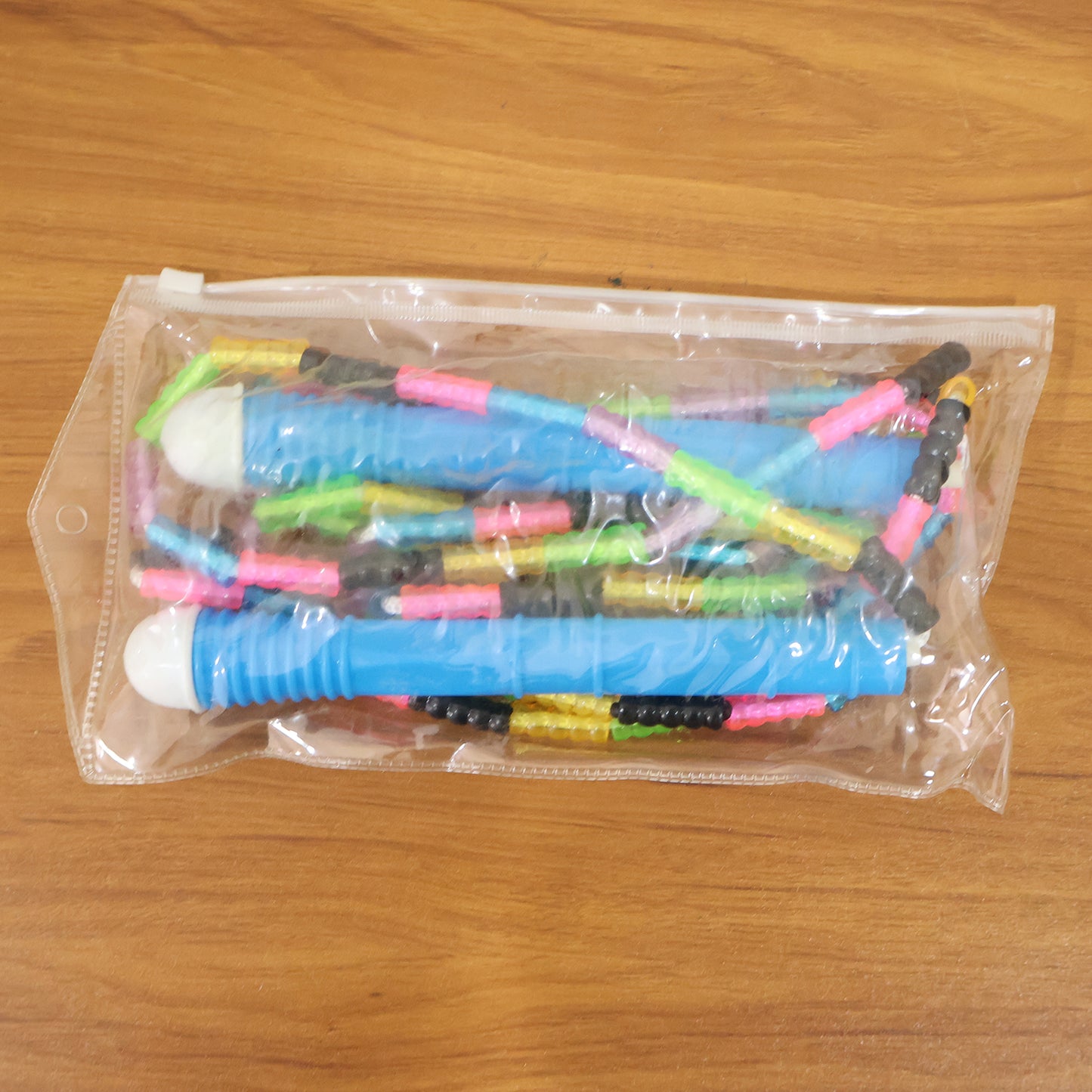 Adjustable Beaded Skipping Rope for Fitness - 1 Set - Happy Price - Image 7
